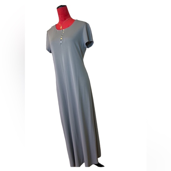 J JILL SHORT SLEEVE MAXI DRESS - Picture 2 of 8